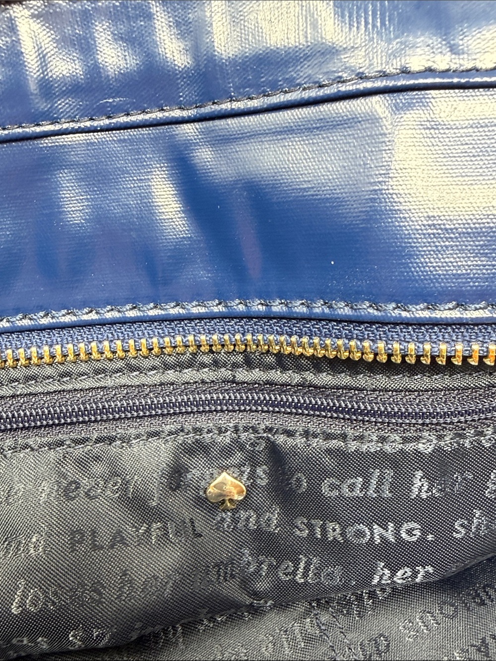 Kate Spade Going Places Francis Map Travel Tote sequin bling Navy Pink Large - Picture 8 of 12